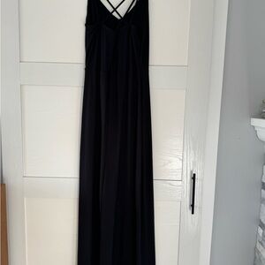 Market & Spruce Elegant Black Maxi Dress